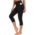 thumbnail image 3 of High Waisted Leggings for Women Tummy Control Workout Running Yoga Pants with Pockets, 3 of 7