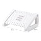 thumbnail image 3 of Taburete de reposapiés ergonómico Taburete de reposapiés ajustable para juegos (blanco), 3 of 5