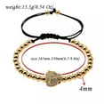 thumbnail image 7 of RSAMD CZ Skull Crown Multi-style Stoppers Adjustable Men's Women Bracelets jewelry -Fox-Gold, 7 of 7