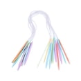 thumbnail image 1 of 12pcs 80cm Circular Knitting Needles Set Professional Colorful Tube Circular Knitting Crochet Needles, 1 of 8