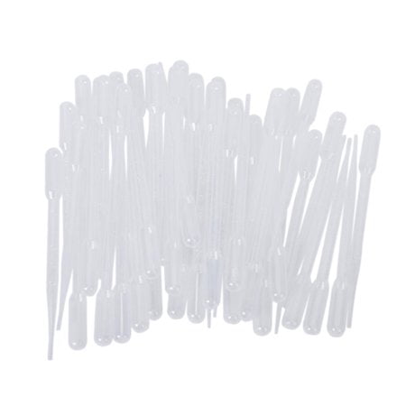 7 mL Capacity 12 pcs Large Bulb Graduated to 3 mL Sterile Sponix BioRx Transfer Plastic Pipettes