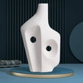 thumbnail image 4 of Estatuas de cerámica abstractas de rocalla, adornos, figuras, decoración de mesa, artesanía A, 4 of 8
