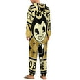 thumbnail image 3 of Bendy And The Ink Machine Unisex Onesie Pajamas Zipper Jumpsuit Hooded One Piece Sleepwear for Family Mens Womens, 3 of 8