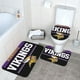 thumbnail image 3 of Juego de 3 alfombras de baño del equipo Vikings, alfombra antideslizante para baño, 24 x 16 pulgadas, 3 of 7