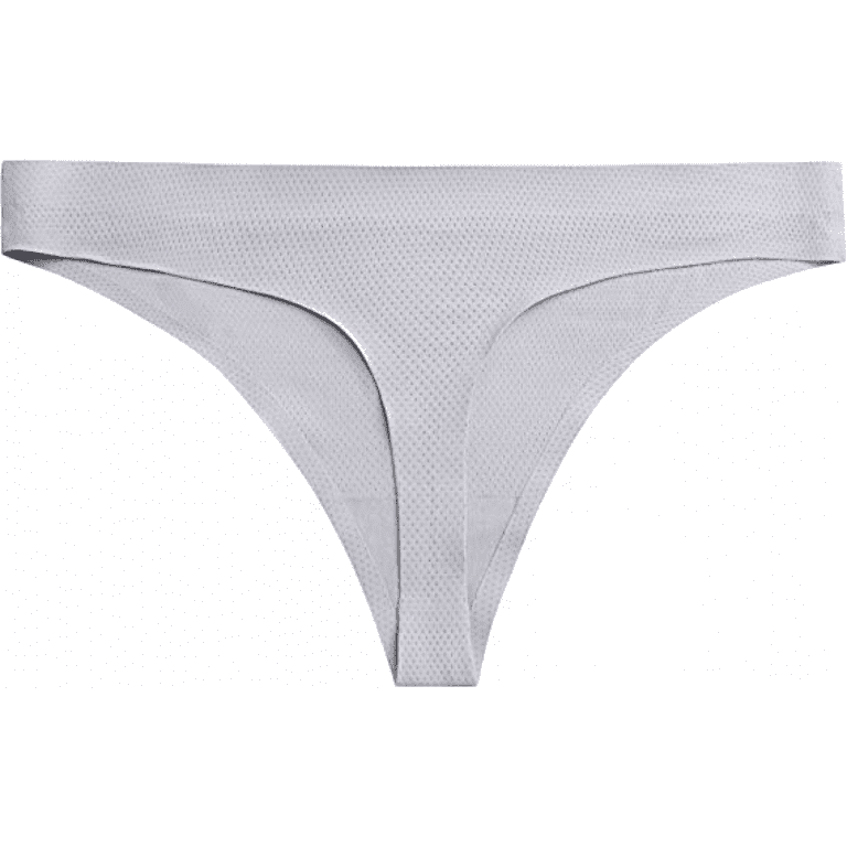AVEKI Seamless Thongs for Women No Show Thong Underwear Women 5 Pack,  Basics, S 