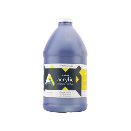 UPC: 0082435910376 | Art Alternatives Economy Acrylic Paint 64 oz. Ultramarine Blue