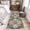 DarkSlateGray, variant on Runner Rug 2 x 6 Ft, Pink Green Boho Washable Non-Slip Floor Mat for Kitchen Hallway/Entryway, Abstract Medieval Vintage Ethnic Floral Long Kitchen Runner Area Rugs for Living Room, Low-Profile