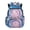 Butterfly Swirl Pattern Design, variant on CHAQLIN Floral Watercolor Waterproof School Bag for High School Middle School, Large Capacity Multi Pocket 600D Polyester Kids Backpack