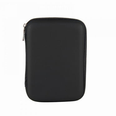 Black Basics External Hard Drive Portable Carrying Case