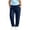 Navy, variant on Tqcoqu Plus Size Pants for Women Quick Dry Hiking Cargo Pants with Elastic Waist & Zip Pockets,Black Women's S-XXL