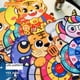 thumbnail image 4 of Juguete interactivo para padres e hijos con forma de bola adhesiva para niños, diseño de tigre, elefante, dinosaurio, espacio, 4 of 5