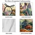 thumbnail image 4 of luoweisi Men's Beach Shorts Quick Dry Swim Trunks with Mesh Lining Cartoon Dinosaur L, 4 of 5