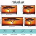 thumbnail image 2 of Acacia Tree and Sunset Plush Pillow Cases Queen Size Ultra Soft Warm Pillowcases with Zipper 20"x30", 2 of 9