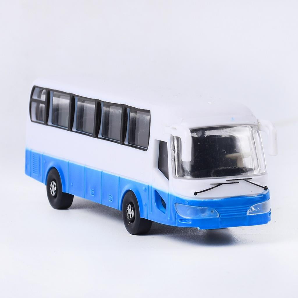 4pcs 1 100 dipinti autobus modello di auto paesaggio ferroviario wires LAYOUT HO OO 