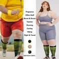thumbnail image 6 of Plus Size Compression Socks for Women & Men, 20-30 mmhg Wide Calf Knee High Stockings for Circulation Support Recovery, 6 of 6