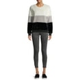 thumbnail image 2 of No Boundaries Juniors' Mid Rise Pull-On Jeggings with Rib Waistband, 2 of 6