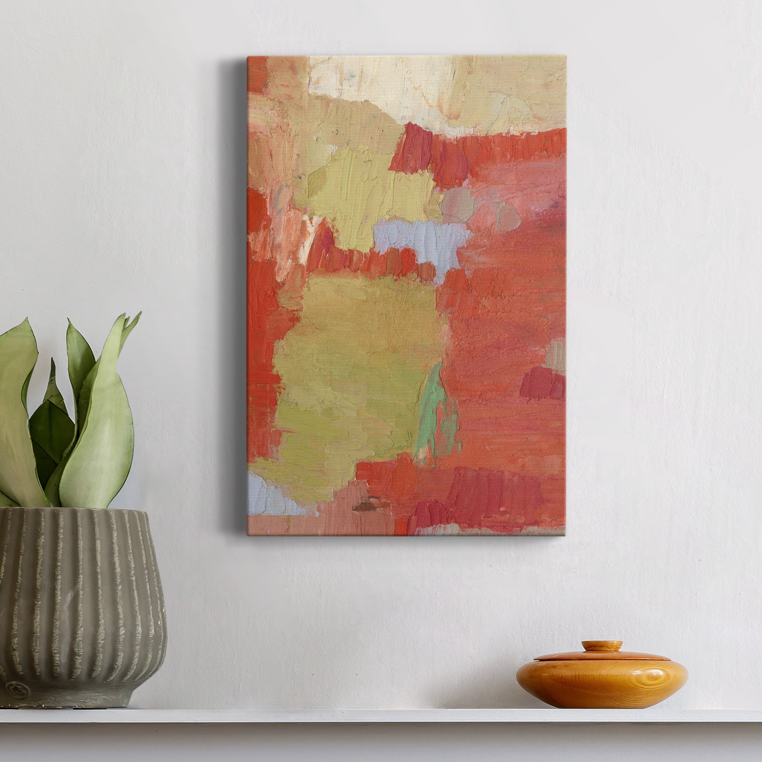 Bright Costa I Premium Gallery Wrapped Canvas - Ready to Hang