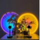 thumbnail image 5 of puesta de sol con hojas de hiedra artificial y controlada por aplicación, lámpara de puesta de sol de ambiente, lámpara de proyector para decoraciones de fiesta de cumpleaños de dormitorio interior, 5 of 5