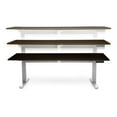 thumbnail image 2 of OFM Table de Travail Réglable en Hauteur 60" en Platine et Expresso, 2 of 2