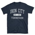 thumbnail image 1 of Iron City Tennessee Classic Established Men's Cotton T-Shirt, 1 of 1