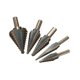 thumbnail image 1 of Broca Cónica Escalonada De Cambio Rápido Multiusos Para Tablones De Acero Al Carbono Bolsa De Almacenamiento De Metal, 1 of 8