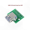 thumbnail image 3 of USB 3.0 Female to DIP Pin Test Board Adapter Module for Power Connection and Signal Testing, 3 of 5