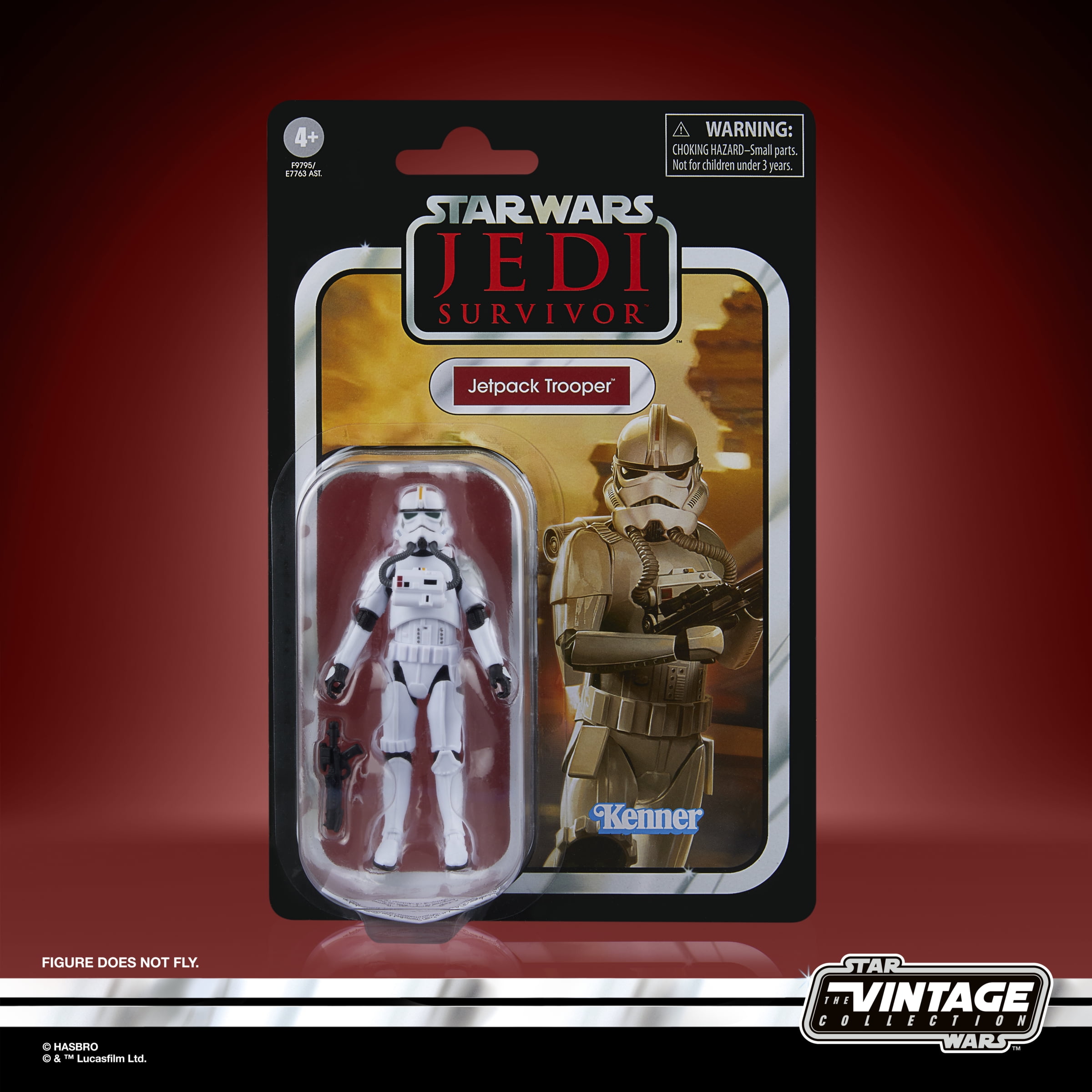 Star Wars The Vintage Collection Jetpack Trooper Action Figure (3.75”)