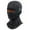 Black, variant on Konghyp Windproof Motorcycle Hood – Winter Outdoor Face Mask with Fleece Scarf for Skiing, Riding, and Face Protection