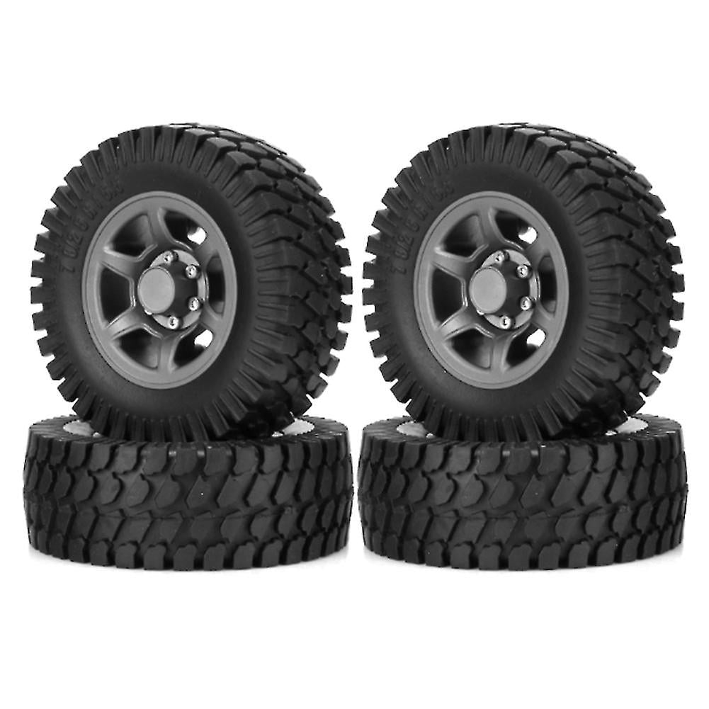 ShareGoo Brass Wheel Hex Hub Adapters – 12mm, 4 Pack – Adds Weight & Stability For 1.9”/2.2” RC Crawler Wheels (Fits Axial SCX10, Traxxas TRX4)