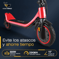 thumbnail image 2 of Scooter eléctrico Honey Whale M1 Rojo, 2 of 6
