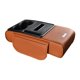 thumbnail image 2 of Cojín para reposabrazos de coche, portavasos, caja de pañuelos, versátil, fácil de instalar, funda para consola central, organizador interior para SUV naranja, 2 of 8