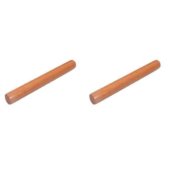 French Rolling Pin (15.75 Inches) –WoodenRoll Pin for Fondant, Pie Crust, Cookie, Pastry, Dough –Tapered Design & Smooth Construction - Essential Kitchen Utensil