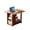 Bamboo Movable (WALNUT)+4, variant on TENGDA Walnut Brown Bamboo Folding Desk Foldable Computer Desk with Hidden Storage for Home Office Bedroom