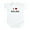 Cloud White, variant on CafePress - I Love SALSA Infant Bodysuit - Baby Light Bodysuit, Size Newborn - 24 Months