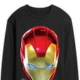 thumbnail image 3 of Marvel Iron Man - Portrait Oversized - Men's Long Sleeve Graphic T-Shirt, 3 of 5