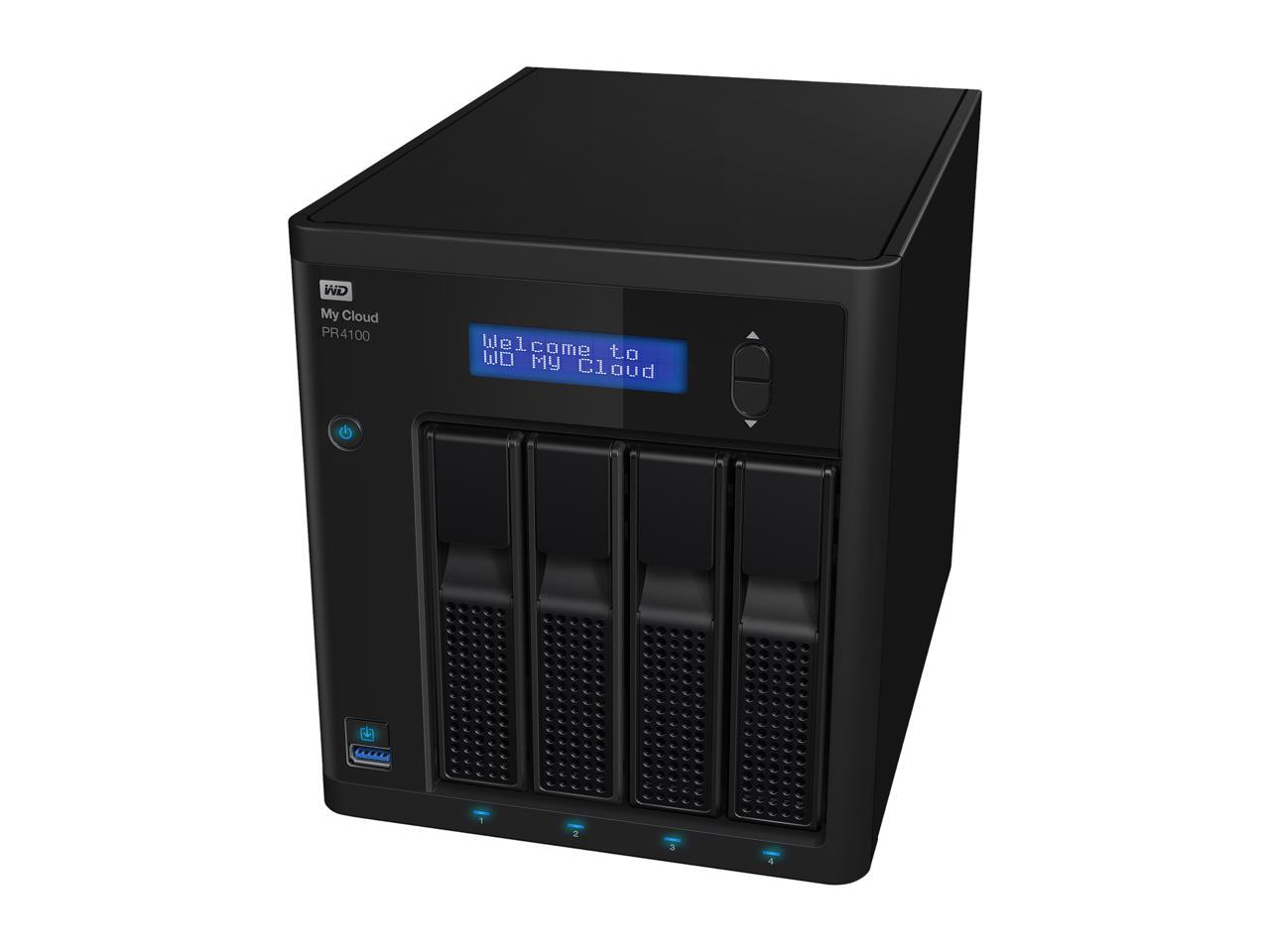 WD 40TB My Cloud PR4100 Pro Series Media Server w/ Transcoding for