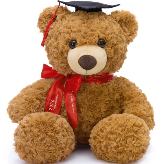MaoGoLan 18" 2026 Graduation Teddy Bear Graduation Stuffed Animals Graduation Gift Cute Little Teddy Bear Plush Toys