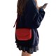 thumbnail image 4 of Bolso Mensajero Mensajería Moderno Desplazamiento Municipios Casuales Bolsas para Mujeres PU Gran Capacidad Correa Ajustable Hasp Al Aire Libre, 4 of 9