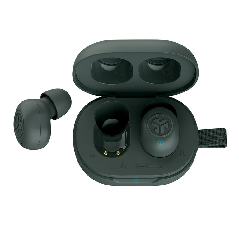 JLab JBuds Mini Noise Canceling True Wireless Earbuds Bluetooth Sage Gray Walmart