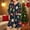 Multicolor, variant on HOMBOM Front Zipper Nightgowns with Pockets for Women Christmas Long Sleeve Knee Length MooMoo Loose Womens Loungewear Xmas