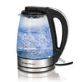 thumbnail image 1 of Hamilton Beach Bouilloire Électrique en Verre 1,7 Litre avec Service Sans Fil 40865, 1 of 5