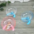 thumbnail image 1 of Neinkie Jouet d'Exercice pour Hamster Roue de Jogging Transparente Jouet d'Entraînement Sport Intérieur Rongeurs Cochon d'Inde Tamia Disque de Course Accessoires de Cage, 1 of 9