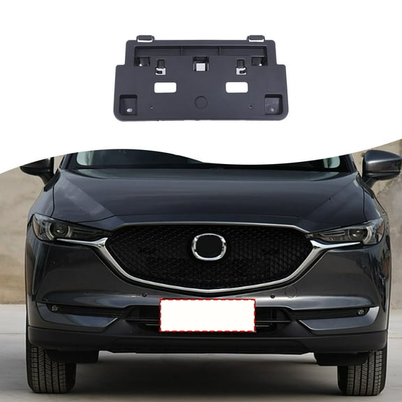 Front License Plate Bracket for Mazda CX-5 (US Version) 2017 2018,Front License Plate Bracket Parts , Front Bumper License Plate Frame