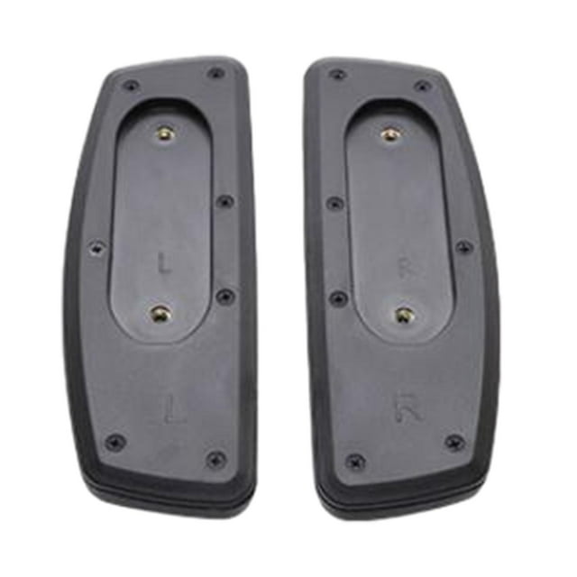 Almencla 2 Pieces Office Chair Replacement Arm Pads Easy to Install Durable Universal Fixed Mount