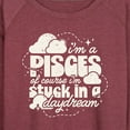 thumbnail image 3 of Instant Message - I'm A Pisces Daydream - Women's Lightweight French Terry Long Sleeve Shirt, 3 of 6