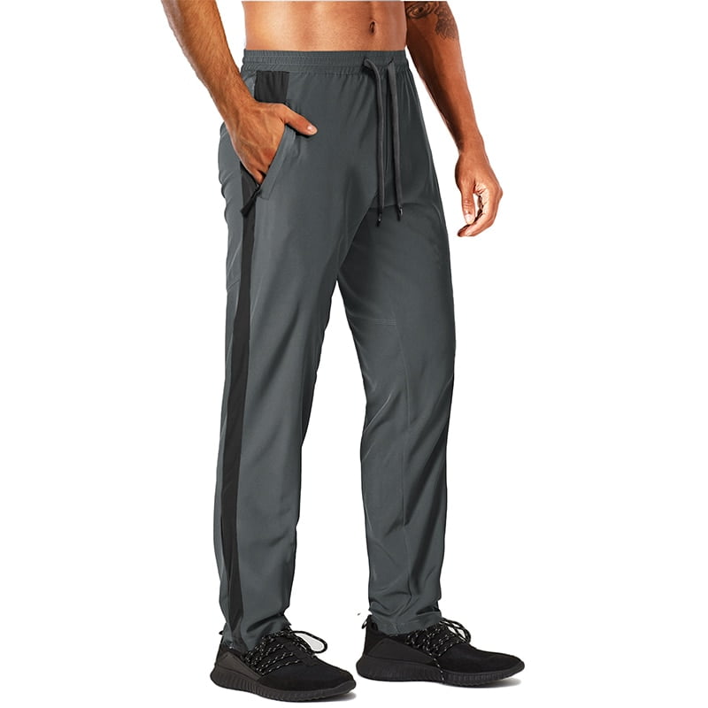 Men's Sweatpant Joggers Quick Dry Workout Athletic Track Pants with Zipper Pockets Walmart Canada