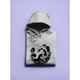 thumbnail image 3 of Magical Unicorn Landscape Hoodie Women -Image by Shutterstock, Female Medium, 3 of 4