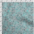 thumbnail image 3 of Soimoi Texture Print,Cotton Cambric, Quilting Fabric Sold by The Yard 42 Inch Wide, Medium Weight Cotton Fabric, SewingSupplies, Blue, 3 of 5