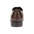 thumbnail image 3 of Mens Nico Brown Leather Oxford Dress Shoe DTI DARYA TRADING, 3 of 7