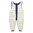 thumbnail image 6 of Baywell Infant Toddler Onesie Snowsuit Sleeveless Cotton Romper Winter Bodysuit Coat Zipper Button Down Warm Jumpsuit Outerwear for Boys Girls 6M-4T, 6 of 7